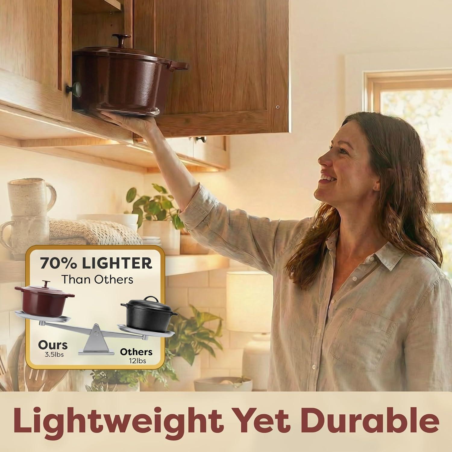 image:imageGotham Steel 5 Qt Dutch Oven Pot with Lid Nonstick Ceramic Dutch Oven Stock Pot 10 in 1 Cooking Pot amp Dutch Oven for Bread Baking Lightweight Oven amp Dishwasher Safe CreamMaroon Cream