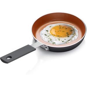 Gotham Steel 14” Nonstick Frying Pan with Ultra Durable Mineral and Diamond Triple Coated Surface, Family Sized XL Skillet with Stainless Steel Stay Cool & Helper Handle, Oven and Dishwasher Safe(5.5″)