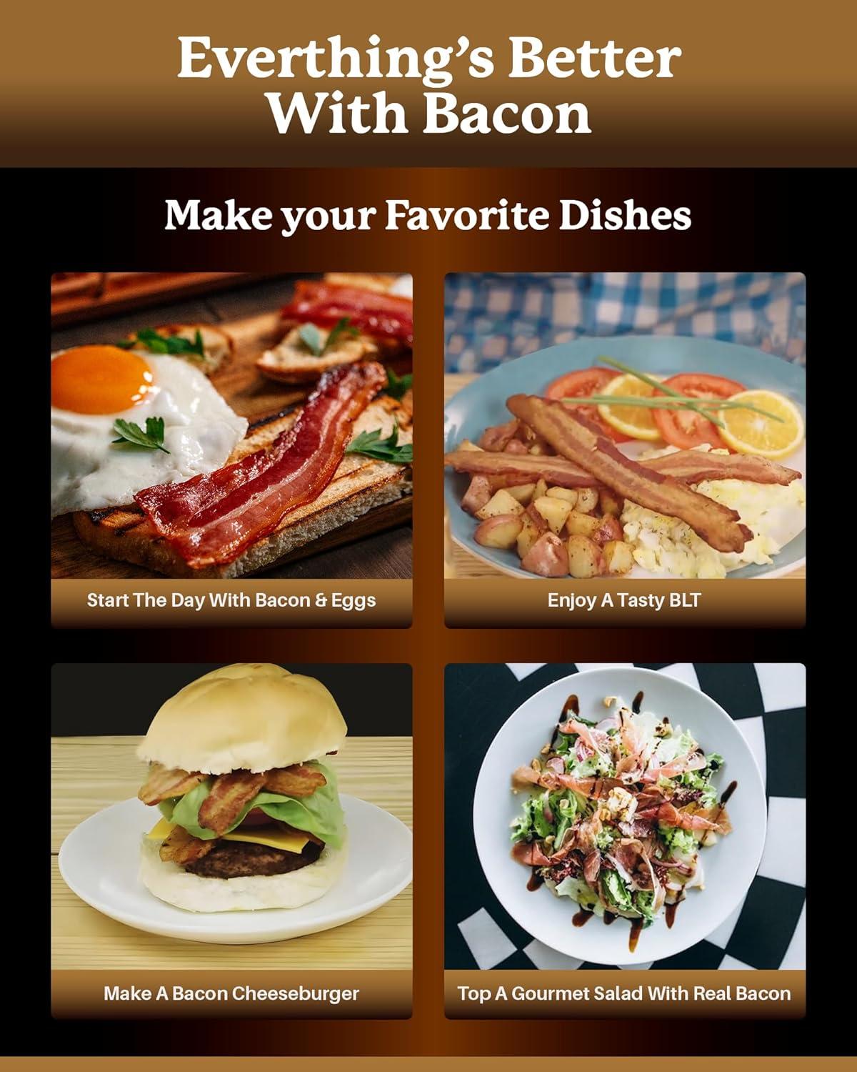 image:imageGOTHAM STEEL 2 Pc Baking Pan with Rack for Crispy Bacon Air Fryer Basket for Bacon with Grease Catcher Nonstick Bacon Cooker for OvenCopper Bacon Pan Air Fryer Pan OvenDishwasher SafeLarge