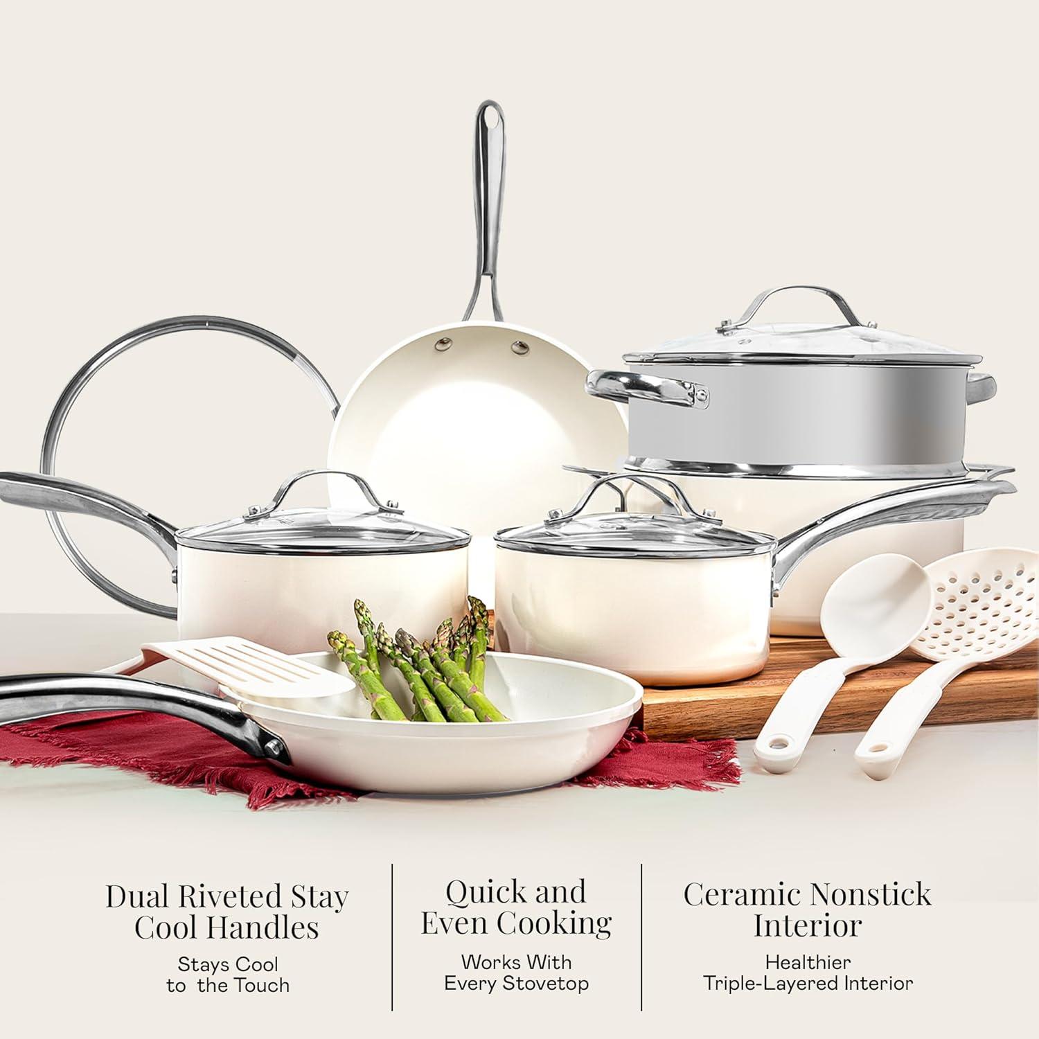 image:imageGOTHAM STEEL Natural Collection 14 In Fry Pan 1 Each