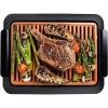image:imageGotham Steel Smokeless Grill Indoor Grill Nonstick Ceramic Electric Grill  Dishwasher Safe Surface Temperature Control Metal Utensil Safe Barbeque Indoors with Virtually No Smoke As Seen on TVGrill
